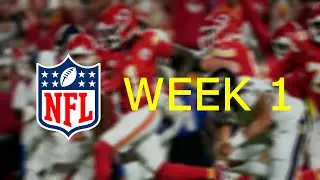 NFL WEEK 1 PICKS AND PREDICTIONS (2024 SZN)