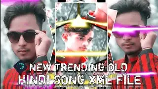 HOW TO NEW 😇 TRENDING OLD👴HINDI SONG 🎶 XML FILE#vairl #alightmotion @Ibrahimcreation-ct4lt #style