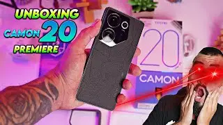 TECNO CAMON 20 PREMIER │ UNBOXING en ESPAÑOL │ bueno BONITO Barato 🤯🤯