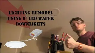 Installing recessed lights in finished ceiling (Juno 6
