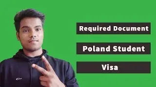 Poland Student Visa Requirement ( Document Checklist  )  | Study In Poland