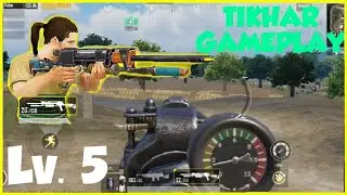 TIKHAR RIFLE GAMEPLAY | PUBG MOBILE Metro Royale (Lv. 5)
