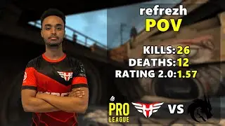 CS:GO POV Demo Heroic refrezh (26/12) vs Spirit (de_overpass) EPL S14