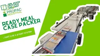 Wrap-Around Case Packer for Ready Meals - Part 2 of a 2 part system