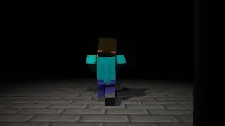 Steve is eating something