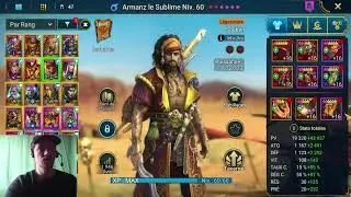 COACHING 2025 #34 COACHING CHEVALIER DE FEU HARD 10 SANS GNUT ! / RAID SHADOW LEGENDS FR