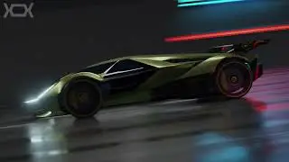 'Race' Blender car cinematic animation