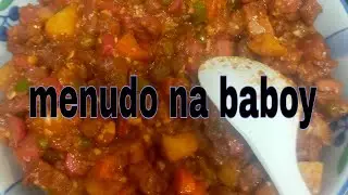 homemade menudong baboy///Mimies_kitchen