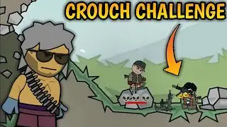 Crouch only challenge in Mini Militia