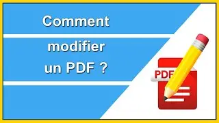 MODIFIER UN PDF - METHODE SIMPLE POUR DEBUTANT