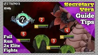 EPIC SEVEN Secretary Vera Guide - Boss Fight & Elites - Raid Azmakalis Labyrinth Epic 7 Raiding Tips