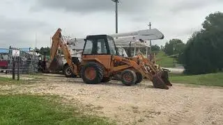 Case 580B Backhoe