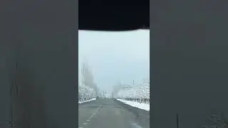 Namangan. Yangiqörğon. Ko'kyor. Qordagi gözal manzara