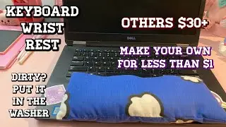 How to Make a Keyboard and Mouse Wrist Rest | Easy DIY Sewing Project