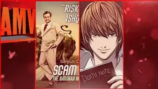 Scam 1992 AMV  | The Harshad Mehta Story  | Web Series | Anime Motion Video