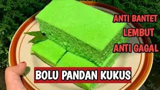 Resep Bolu pandan kukus anti bantet, lembut, anti gagal