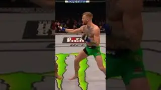 McGREGORS FASTEST FINISH IN HIS CAREER! 😱🥊 #Mcgregor #UFC #mcgregorvschandler #UFC302 #MMA #shorts