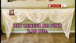 #COMO HACER UNA CENEFA DE PINO