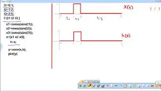 convolution with matlab part1