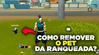 Como REMOVER o PET da RANQUEADA do Free Fire? (Fácil e Rápido)