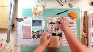 Scrapbooking Great-Great Grandparents: Annie Messer Wightman, Harvey, NB, Canada