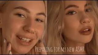 Doing make up for a new ASMR