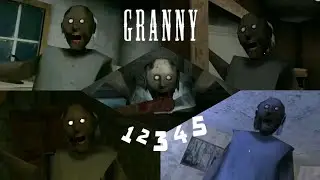 Granny - 1,2,3,4,5 / ВСЕ ЧАСТИ ГРЕННИ 😲 Gameplay 💥
