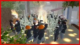 Halloween Party || SAKURA School Simulator