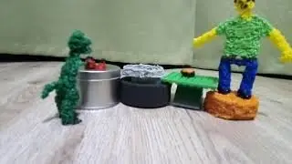 Ивашка и Рекс готовят перожки с вареньем.