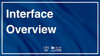 Packet Tracer: Interface Overview
