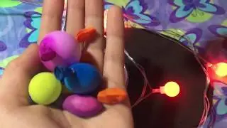 Como hacer SLIME EXPLOTANDO GLOBOS/Mini/jugar es divertirse