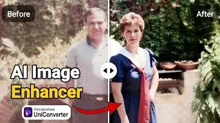 Convert Low Quality Photo to High Quality – AI Photo Enhancer + Watermark & Background Remover