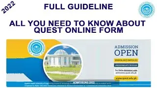 All You need to know About QUEST Online Form| Most Asked Questions| How to solve any issue