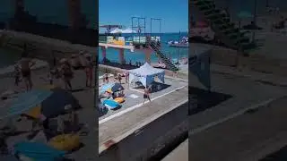 Пляжи Адлера (Хоста). Сочи. Август 2024 год.