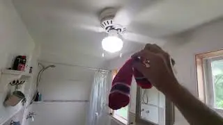 How To Pee On A Ceiling Fan #how #funny