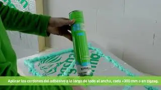 Adhesivo de espuma de poliuretano Illbruck pu010/ Euclid Chemical Cave