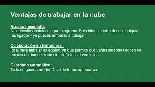 Trabajar con documentos en la web versus aplicaciones de escritorio - Ventajas y Desventajas