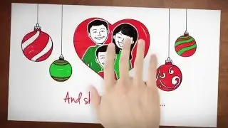 Handmade Holiday Greeting | Motioncraver Template