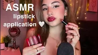 ASMR lipstick application 💄
