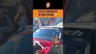Um Toyota AE86 com motor de uma Ferrari