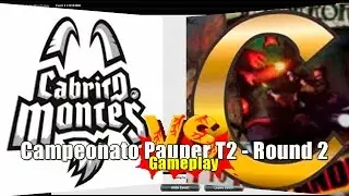 Campeonato de Youtubers Round #2 - Cabrito Montês vs Camelot Gaming