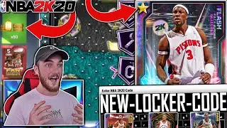 *INSANE* NEW LOCKER CODE 2K20 + FULLY EVOLVED GALAXY OPAL BEN WALLACE GAMEPLAY! (NBA 2K20)