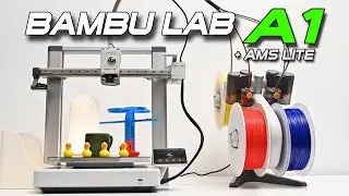 Bambu Lab A1 & AMS Lite Review - BEST Beginner Friendly 3D Printer