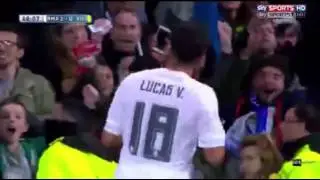 Lucas Vazquez Goal Real Madrid 2 - 0 Villarreal (20/04/2016)