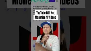 YouTube Will NOT Monetize AI Videos With New Policy Changes