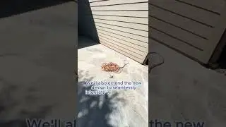 Flagstone Patio Makeover
