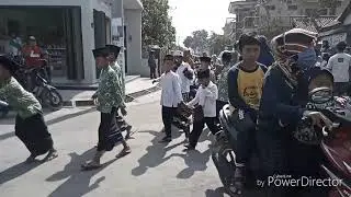 Karnaval sunatan massal masjid Baiturrahman desa Rowosari  2019