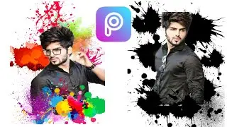 PICARTS INK SPLASH EFFECT/PICSART EDITING TUTORIAL/PICSART PHOTO EDITING TUTORIAL