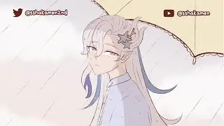neuvillette, wriothesley, and rain ⛓🌧 [GENSHIN IMPACT - COMIC MEME]