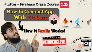 How to connect firebase backend to flutter app | Low-Level Inside View